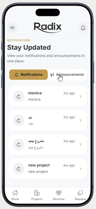 Notifications