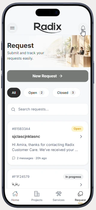 Resident requests